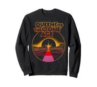 Offizielle Queens of The Stone Age Desert Sun Sweatshirt, Unisex für Erwachsene, Schwarz, XXL