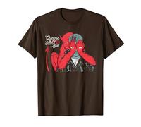 Offizielle Queens of The Stone Age Devil T-Shirt, Herren, Braun, 3XL