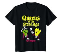Offizielle Queens of The Stone Age Era Vulgaris T-Shirt, Kinder, Schwarz, 152