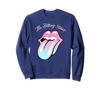 Offizielle Rolling Stones Gradient Zunge Sweatshirt