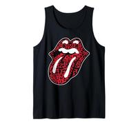Offizielle Rolling Stones Leopardenzunge Tank Top