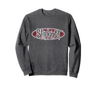 Offizielle Slipknot-Oberfläche Sweatshirt, Unisex für Erwachsene, Anthrazit Meliert, XL
