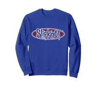 Offizielle Slipknot-Oberfläche Sweatshirt, Unisex für Erwachsene, Königsblau, M