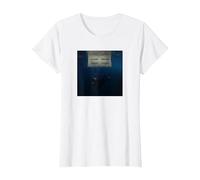 Offizieller Billie Eilish Hit Me Hardcover und weich T-Shirt, Damen, Weiß, XS