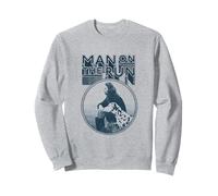 Offizieller exklusiver Paul McCartney Man On The Run Circle Sweatshirt