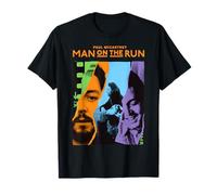 Offizieller exklusiver Paul McCartney Man On The Run Filmstreifen T-Shirt