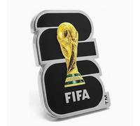 Offizieller FIFA WM 2026 Anstecker Pin - WM Souvenir & Fanartikel mit Pokal-Motiv - Aluminiumlegierung, 35 x 25 mm - Ideal zur Fußball WM 2026