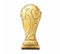Offizieller FIFA WM 2026 Anstecker Pin - WM Souvenir & Fanartikel mit Pokal-Motiv - Aluminiumlegierung, 45 x 20 mm - Ideal zur Fußball WM 2026
