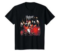 Offizieller Slipknot Selbsttitel T-Shirt, Kinder, Schwarz, 140