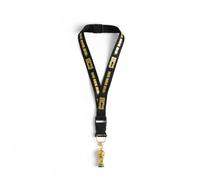 Offizielles 53,3 cm langes Nylon-Schlüsselband mit Trophäen-Nachbildung für Fans der FIFA Weltmeisterschaft 2026, ideal für die Aufbewahrung Ihres Arbeitsausweis, zum Sammeln von Stecknadeln, Tragen