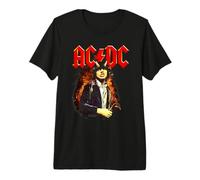Offizielles AC/DC Angus Young Highway to Hell Rock Band Premium T-Shirt