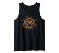 Offizielles AC/DC Band High Voltage Album Cover Logo Tank Top, Herren, Schwarz, L