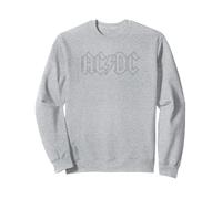 Offizielles AC/DC Black Outline Logo Band Hardrock Sweatshirt