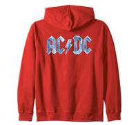 Offizielles AC/DC Blue Ice Logo Band Kapuzenjacke