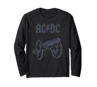 Offizielles AC/DC Cannon Tie Dye Rock Musik Hard Rock Fan Langarmshirt