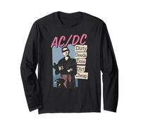 Offizielles AC/DC Dirty Deeds Done Dirt Cheap Band Langarmshirt