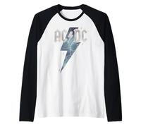 Offizielles AC/DC Double Lightning Bolt Raglan