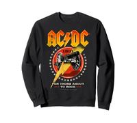 Offizielles AC/DC for Those About to Rock 1981 Tour Rot Sweatshirt