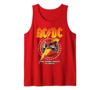 Offizielles AC/DC for Those About to Rock 1981 Tour Rot Tank Top