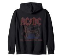 Offizielles AC/DC for Those About to Rock Kanone Band Kapuzenjacke