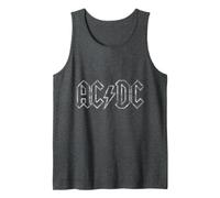 Offizielles AC/DC Jagged Logo Dark Heather Tank Top