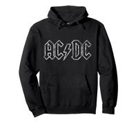 Offizielles AC/DC Jagged Logo Schwarz Hard Rock Band Musik Pullover Hoodie