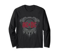 Offizielles AC/DC Logo Black Ice Rock Band Fan Geschenk Langarmshirt