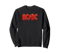 Offizielles AC/DC Logo Dunkelrot Rock Musik Band Sweatshirt