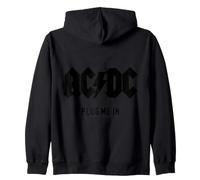Offizielles AC/DC Plug me In Logo Kapuzenjacke