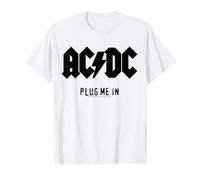 Offizielles AC/DC Plug me In Logo T-Shirt