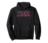 Offizielles AC/DC Raw Distressed Logo Band Hard Rock Pullover Hoodie
