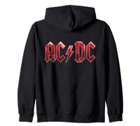 Offizielles AC/DC Red Ice Logo Band Hardrock Album Kapuzenjacke
