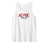 Offizielles AC/DC Rock Musik Band PWRUP Photo Logo Tank Top