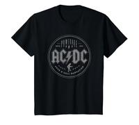 Offizielles AC/DC Rock N Roll Damnation Band Heavy Metal T-Shirt, Kinder, Schwarz, 98