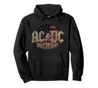 Offizielles AC/DC Rock or Bust US Flag Rock Band Pullover Hoodie
