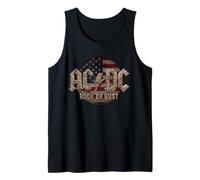 Offizielles AC/DC Rock or Bust US Flag Rock Band Tank Top