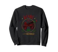Offizielles AC/DC Weihnachten Rock Band Musik Brian Johnson Sweatshirt