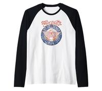 Offizielles Aerosmith Aero Force One Eagle Vintage Band Rock Raglan