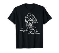 Offizielles Billie Eilish Happier Than Ever Black T-Shirt
