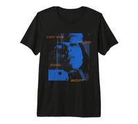 Offizielles Billie Eilish Hit Me Hard and Soft, Blau, Foto Premium T-Shirt