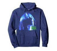 Offizielles Billie Eilish Indie Pop Merch für Fans Pullover Hoodie, Unisex für Erwachsene, Marineblau, S