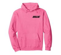 Offizielles Billie Eilish Logo Musik Merch für Fans Pullover Hoodie, Unisex für Erwachsene, Leuchtendes Pink, L
