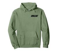 Offizielles Billie Eilish Logo Musik Merch für Fans Pullover Hoodie, Unisex für Erwachsene, Salbeigrün, S