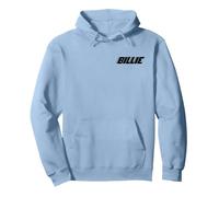 Offizielles Billie Eilish Logo Musik Merch für Fans Pullover Hoodie, Unisex für Erwachsene, Taubenblau, XL
