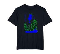 Offizielles Billie Eilish Neon Musik Merch für Fans T-Shirt, Herren Große Größen, Schwarz, 6X Tall