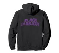 Offizielles Black Sabbath Retro Wavy Logo Pullover Hoodie
