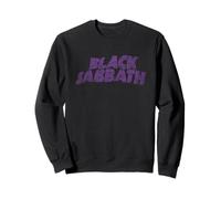 Offizielles Black Sabbath Retro Wavy Logo Sweatshirt