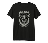 Offizielles Black Sabbath The End World Tour Premium T-Shirt