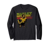 Offizielles Bob Marley Roots Rock Rebel Reggae Musik Langarmshirt