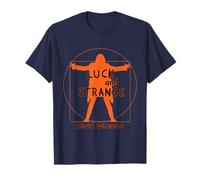 Offizielles David Gilmour Luck and Strange Orange and Black T-Shirt